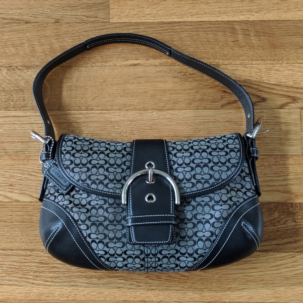 Coach Soho Jacquard hobo bag